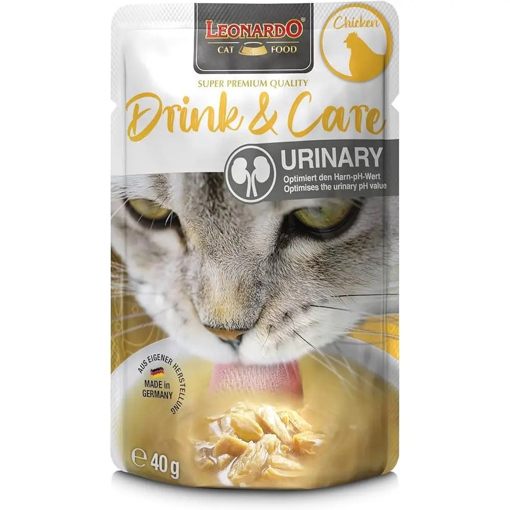 LEONARDO - Drink & Care Urinary Poulet 40g 