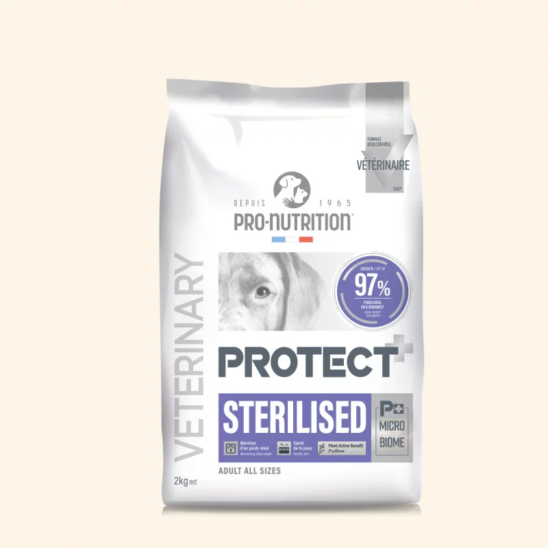 PRO NUTRITION - Veterinary Protect Sterilised | Chien stérilisé avec problèmes de poids