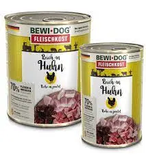 BEWI DOG - Boite riche en Poulet