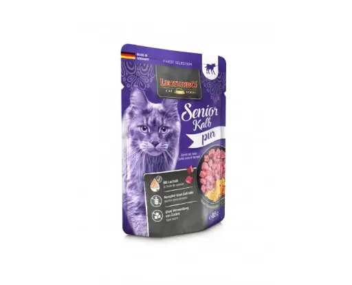 [756715] LEONARDO - Sachet fraîcheur Senior Veau 85grs